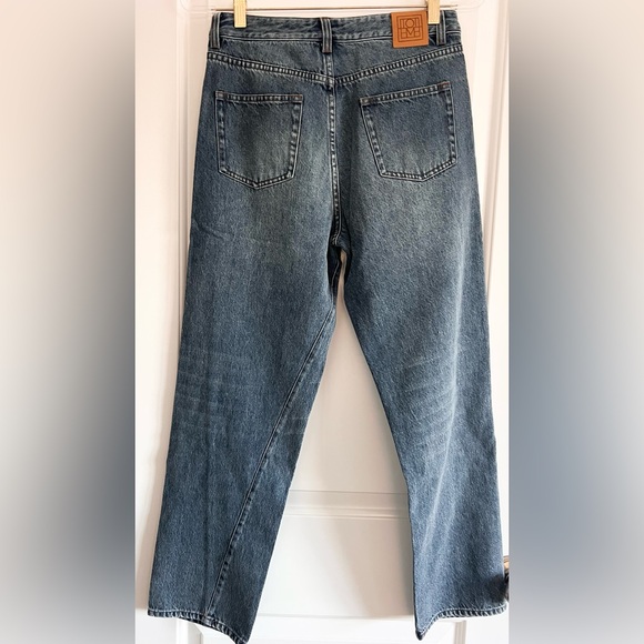 NEW: Toteme Twisted Seam Denim Jean - Size 28 - Picture 6 of 12